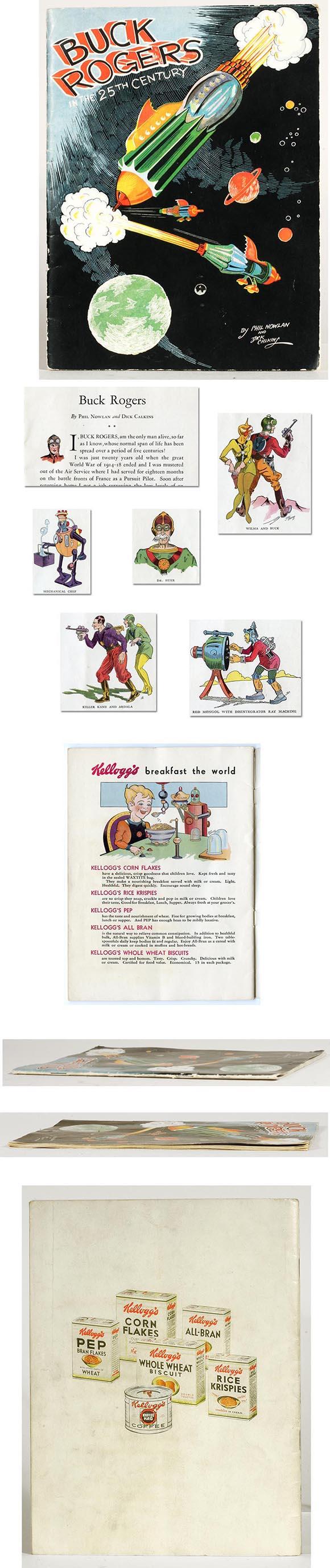 1933 Buck Rogers in the 25th Century Kellogg's Booklet